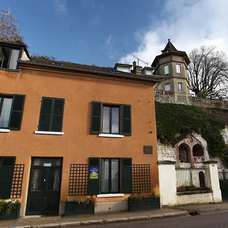 Bed and Breakfast Escale chez un impressionniste - Maison où Claude Monet vécut à Vétheuil Exterior foto