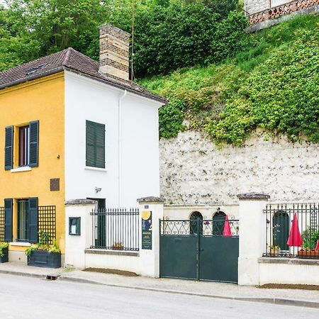 Bed and Breakfast Escale chez un impressionniste - Maison où Claude Monet vécut à Vétheuil Exterior foto